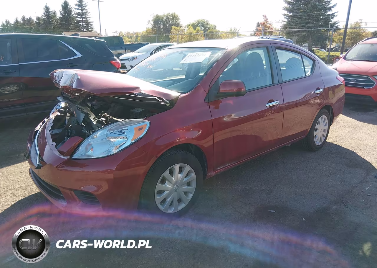 2013 Nissan Versa 1.6 Sv VIN:3N1CN7AP2DL894971 - 2