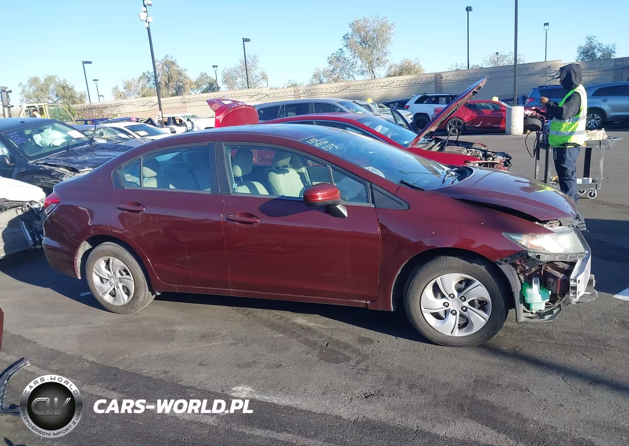 2015 Honda Civic Lx VIN:19XFB2F55FE250319 - 13