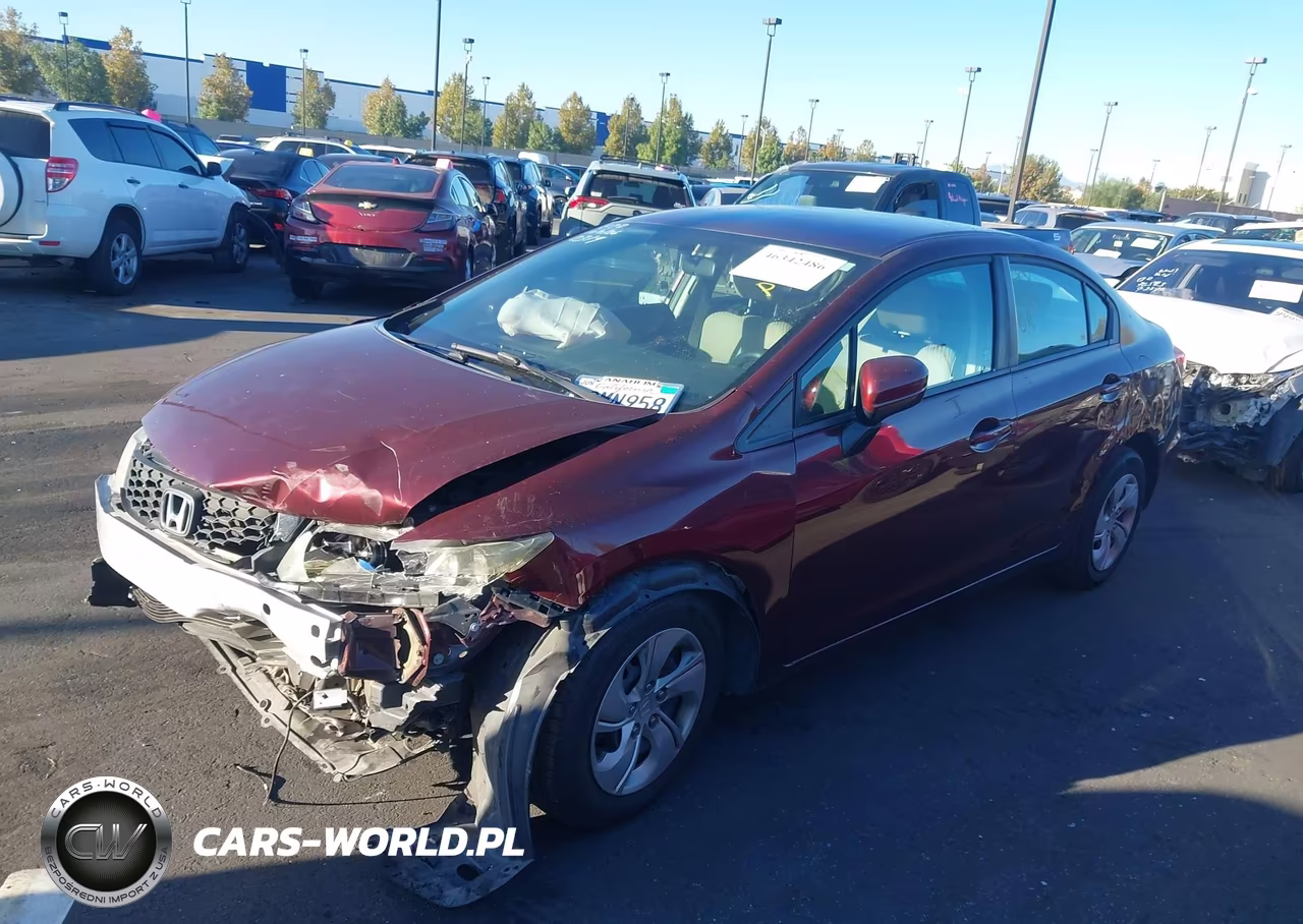 2015 Honda Civic Lx VIN:19XFB2F55FE250319 - 14