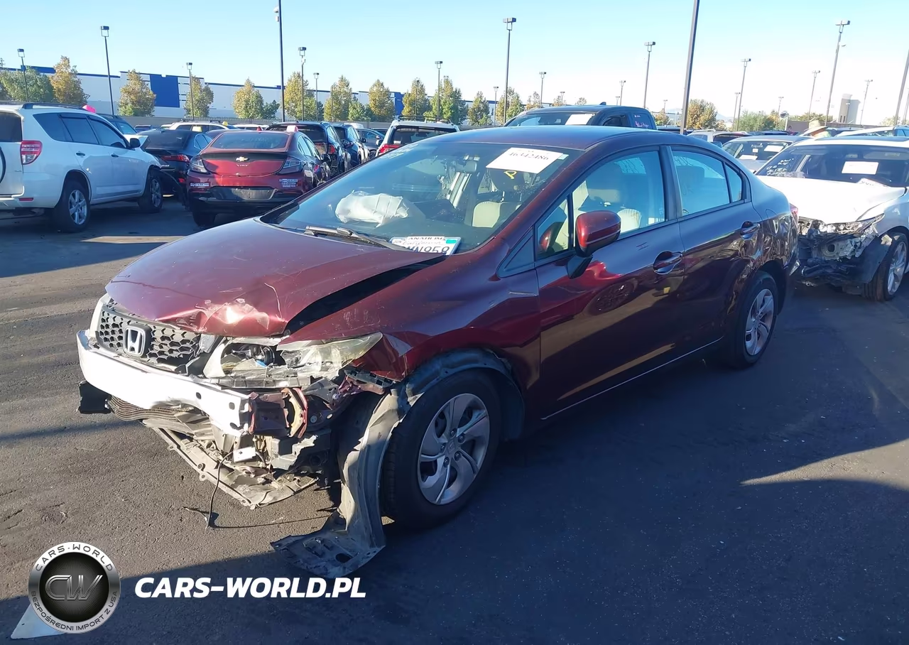 2015 Honda Civic Lx VIN:19XFB2F55FE250319 - 2
