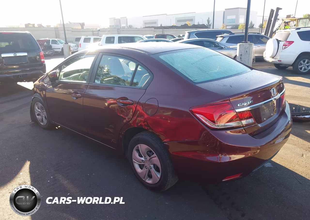 2015 Honda Civic Lx VIN:19XFB2F55FE250319 - 3