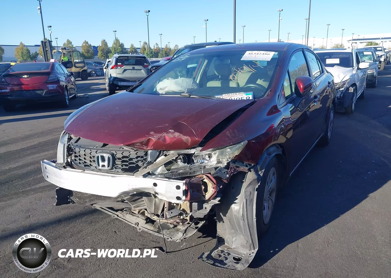 2015 Honda Civic Lx VIN:19XFB2F55FE250319 - 6