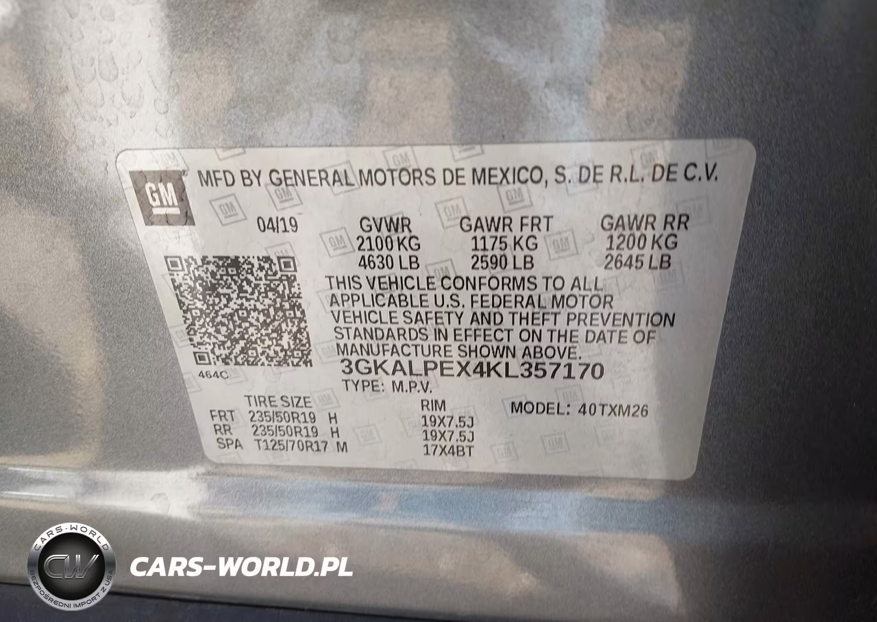 2019 GMC Terrain Slt VIN:3GKALPEX4KL357170 - 9
