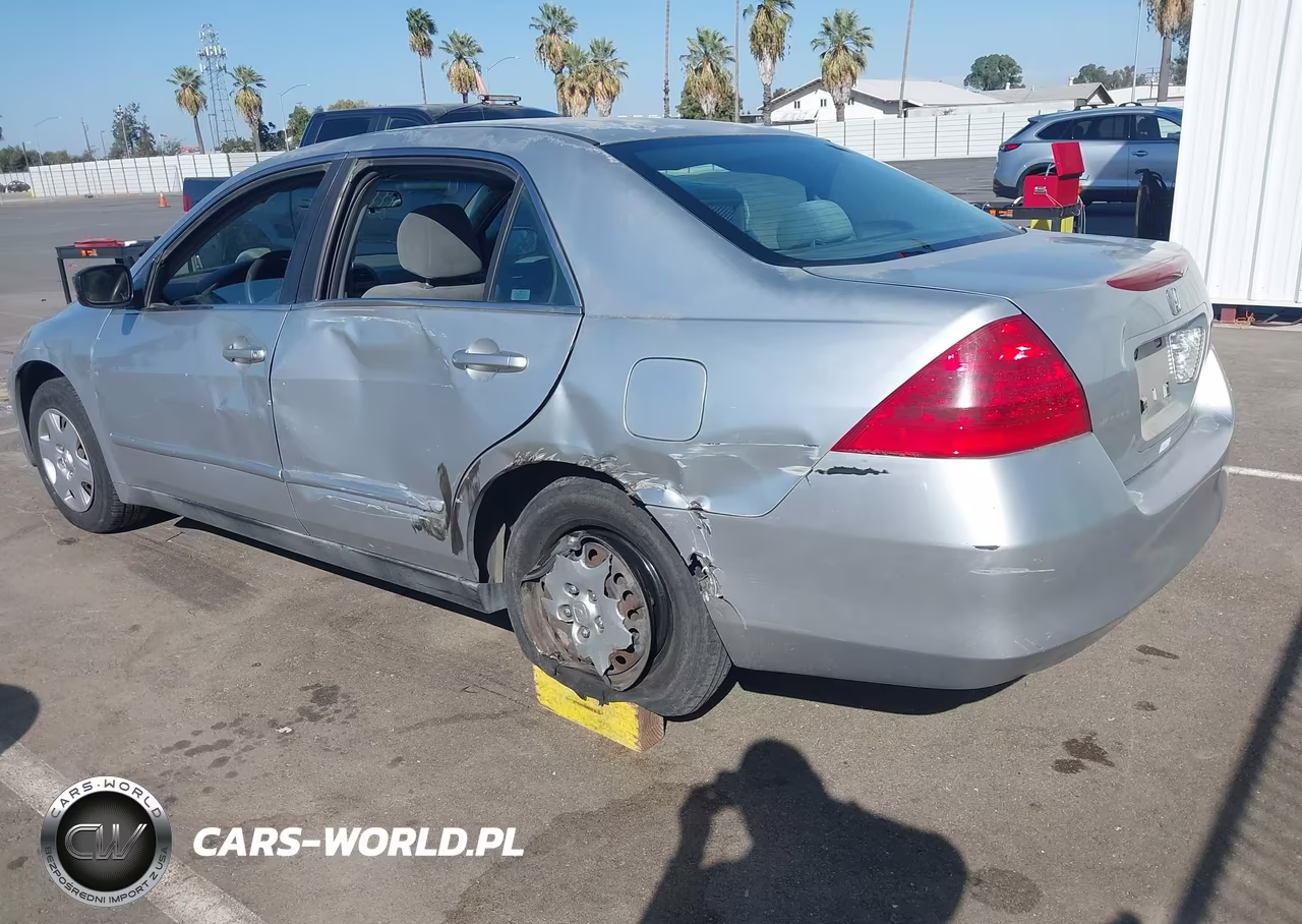 2007 Honda Accord 2.4 Lx VIN:1HGCM55417A192545 - 3