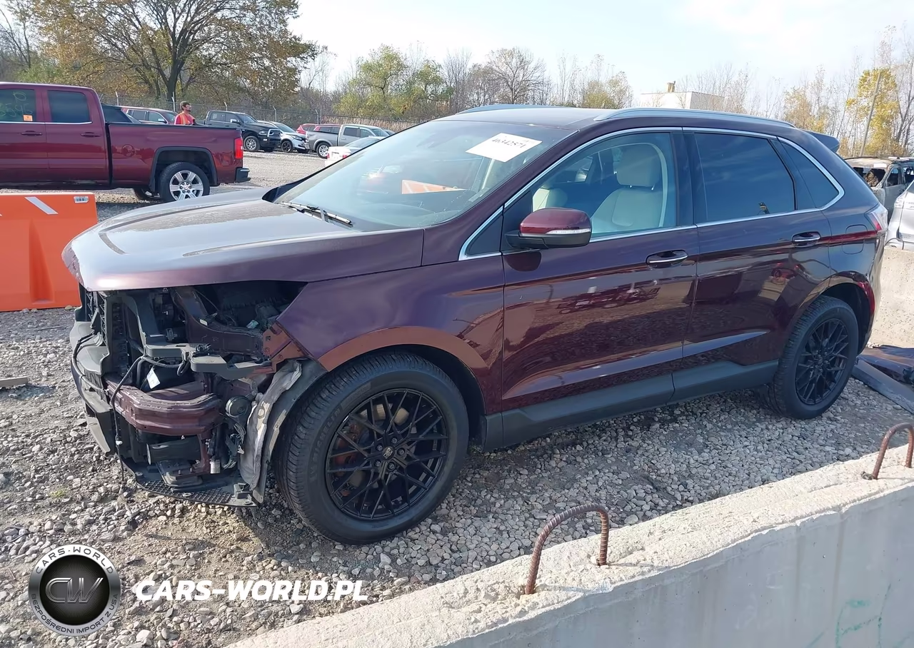 2019 Ford Edge Titanium VIN:2FMPK4K93KBB01591 - 2
