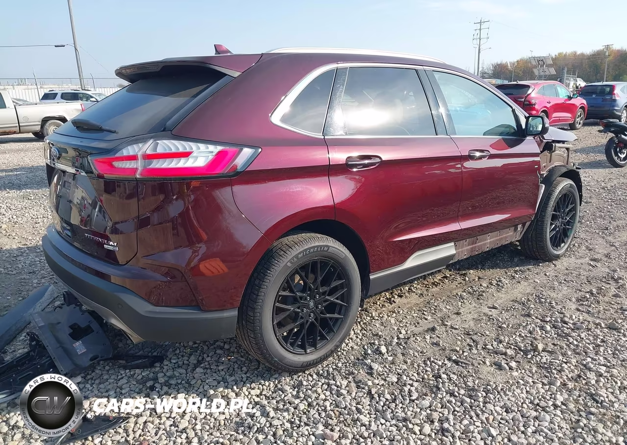 2019 Ford Edge Titanium VIN:2FMPK4K93KBB01591 - 4