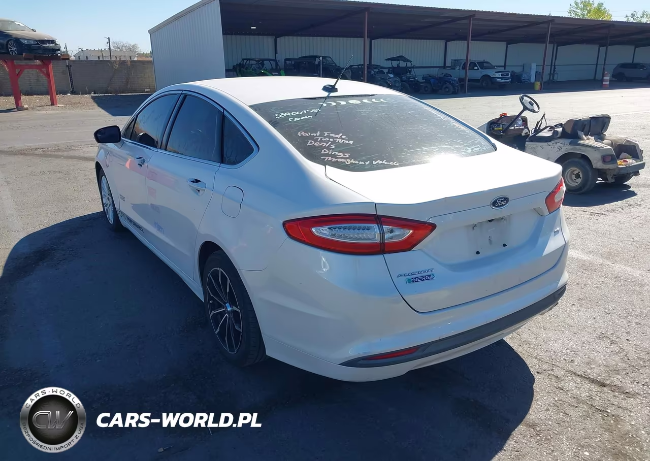2014 Ford Fusion Energi Se Luxury VIN:3FA6P0PU0ER324724 - 3