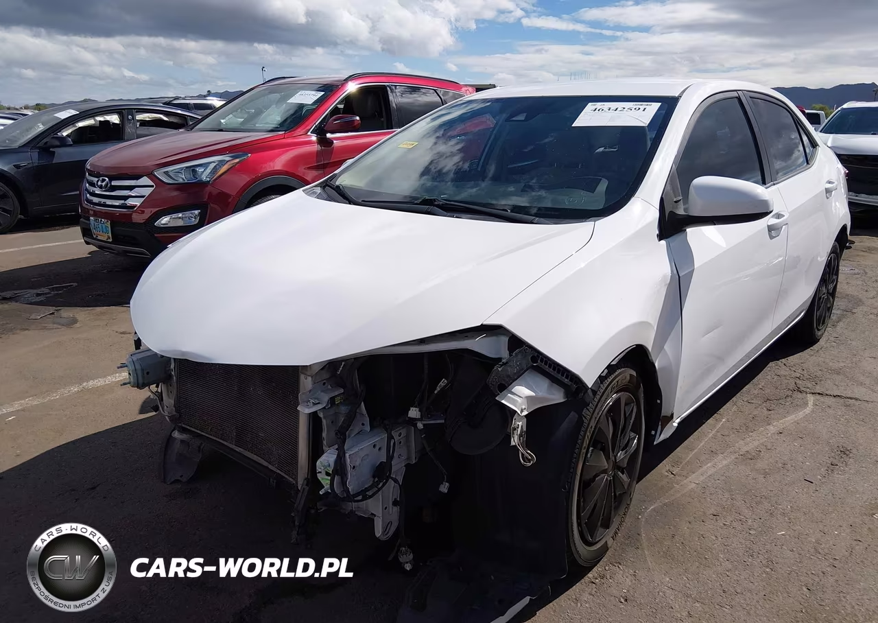2018 Toyota Corolla Le VIN:2T1BURHE1JC102626 - 2