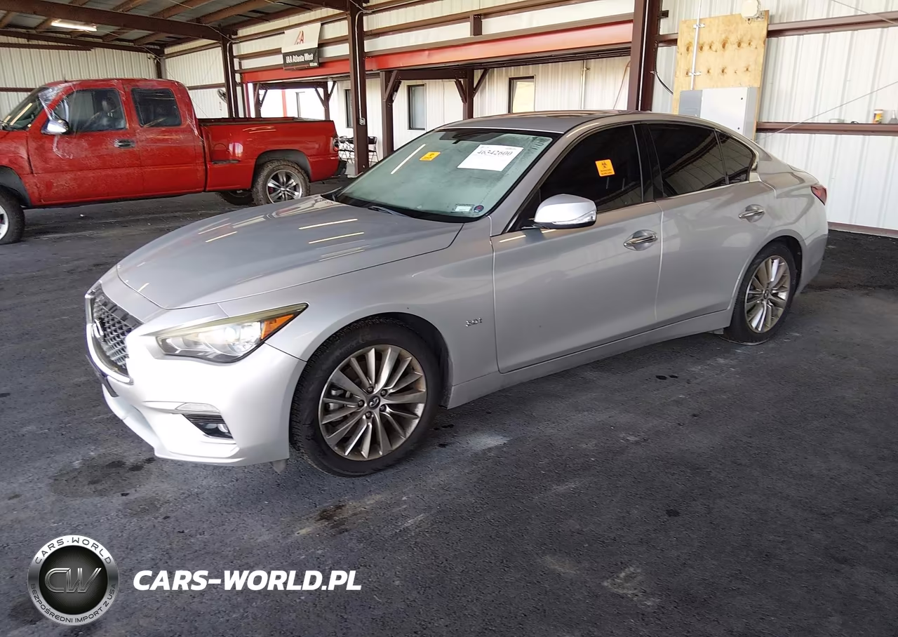 2018 Infiniti Q50 3.0T Luxe VIN:JN1EV7AR3JM442457 - 2