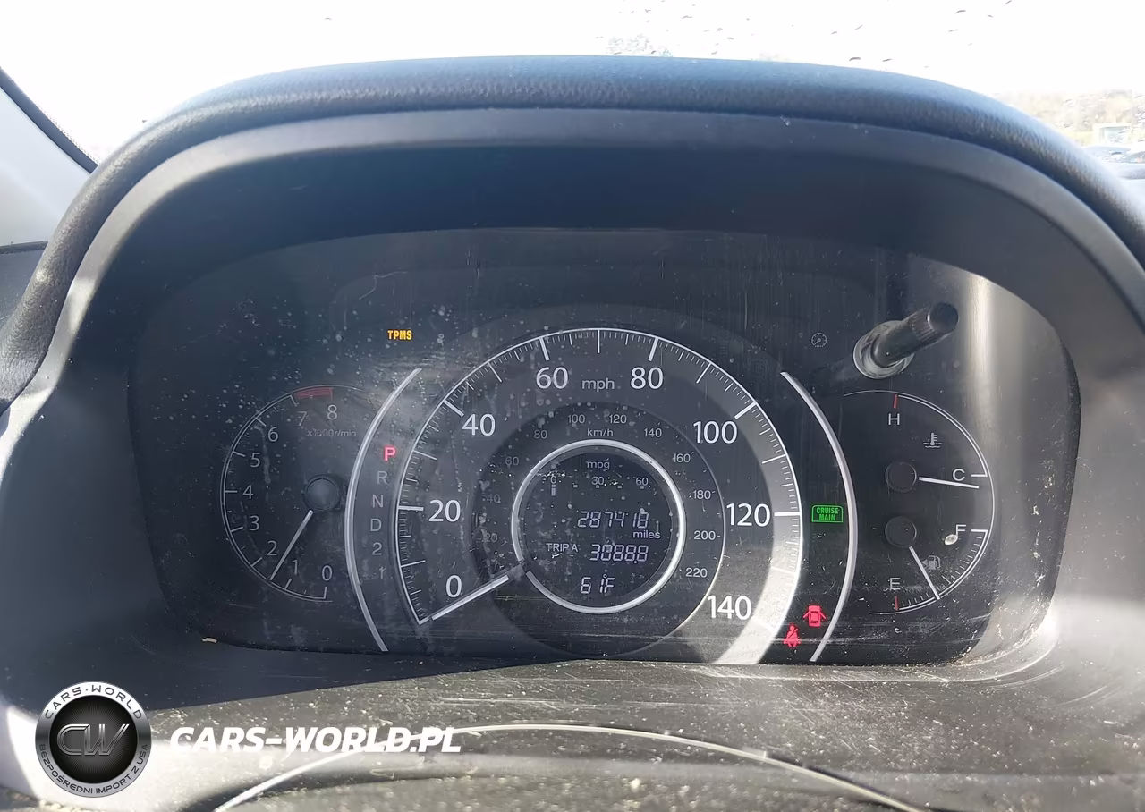 2013 Honda Cr-V Lx VIN:2HKRM4H38DH616927 - 7