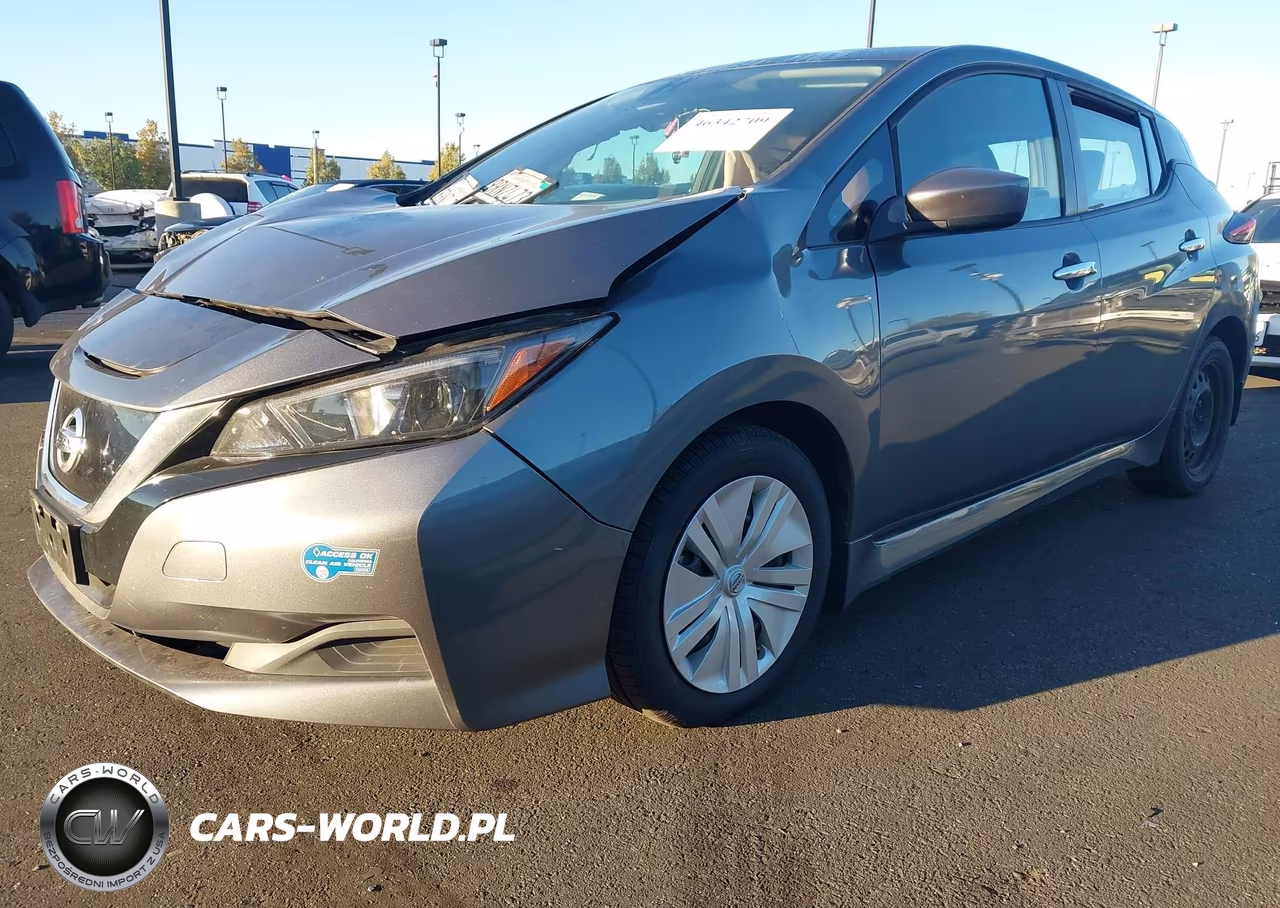 2020 Nissan Leaf S 40 Kwh VIN:1N4AZ1BP2LC307818 - 2