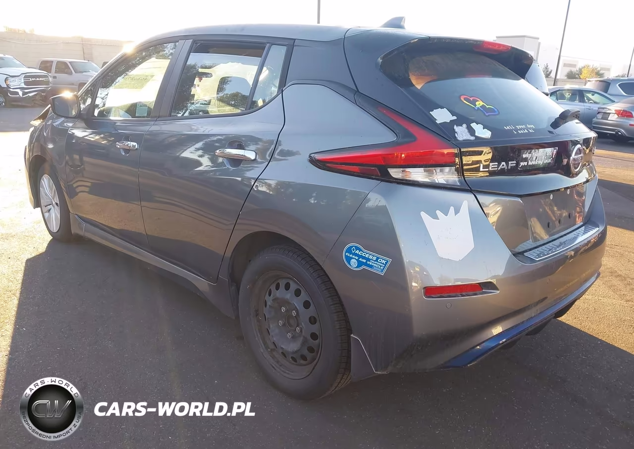 2020 Nissan Leaf S 40 Kwh VIN:1N4AZ1BP2LC307818 - 3