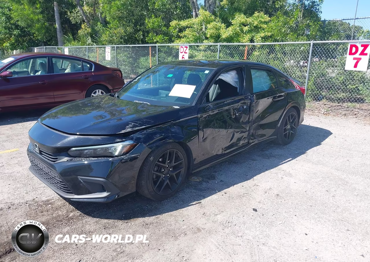 2022 Honda Civic Sport VIN:2HGFE2F55NH545044 - 2