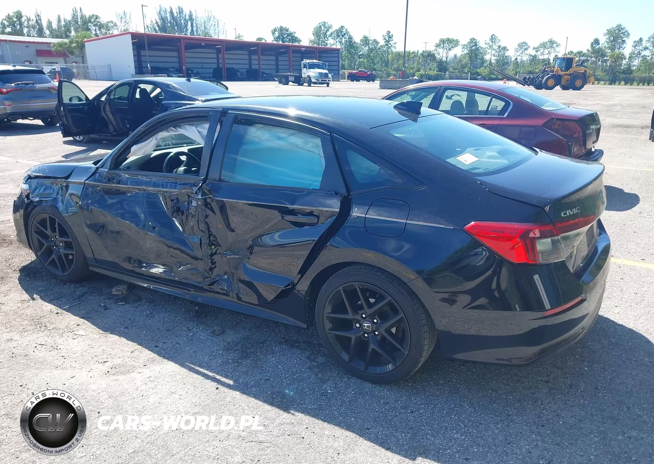 2022 Honda Civic Sport VIN:2HGFE2F55NH545044 - 3