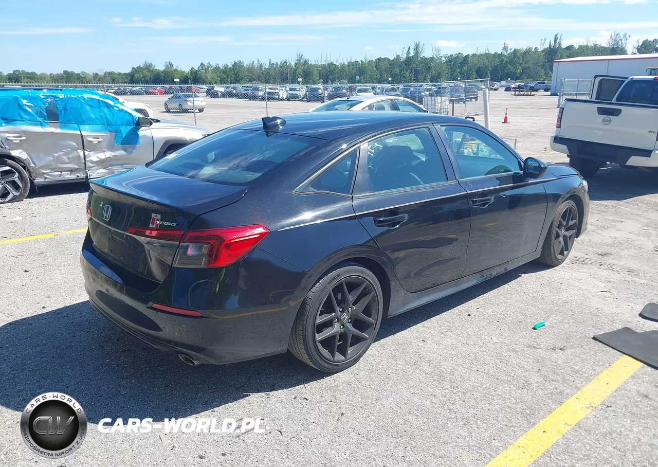 2022 Honda Civic Sport VIN:2HGFE2F55NH545044 - 4