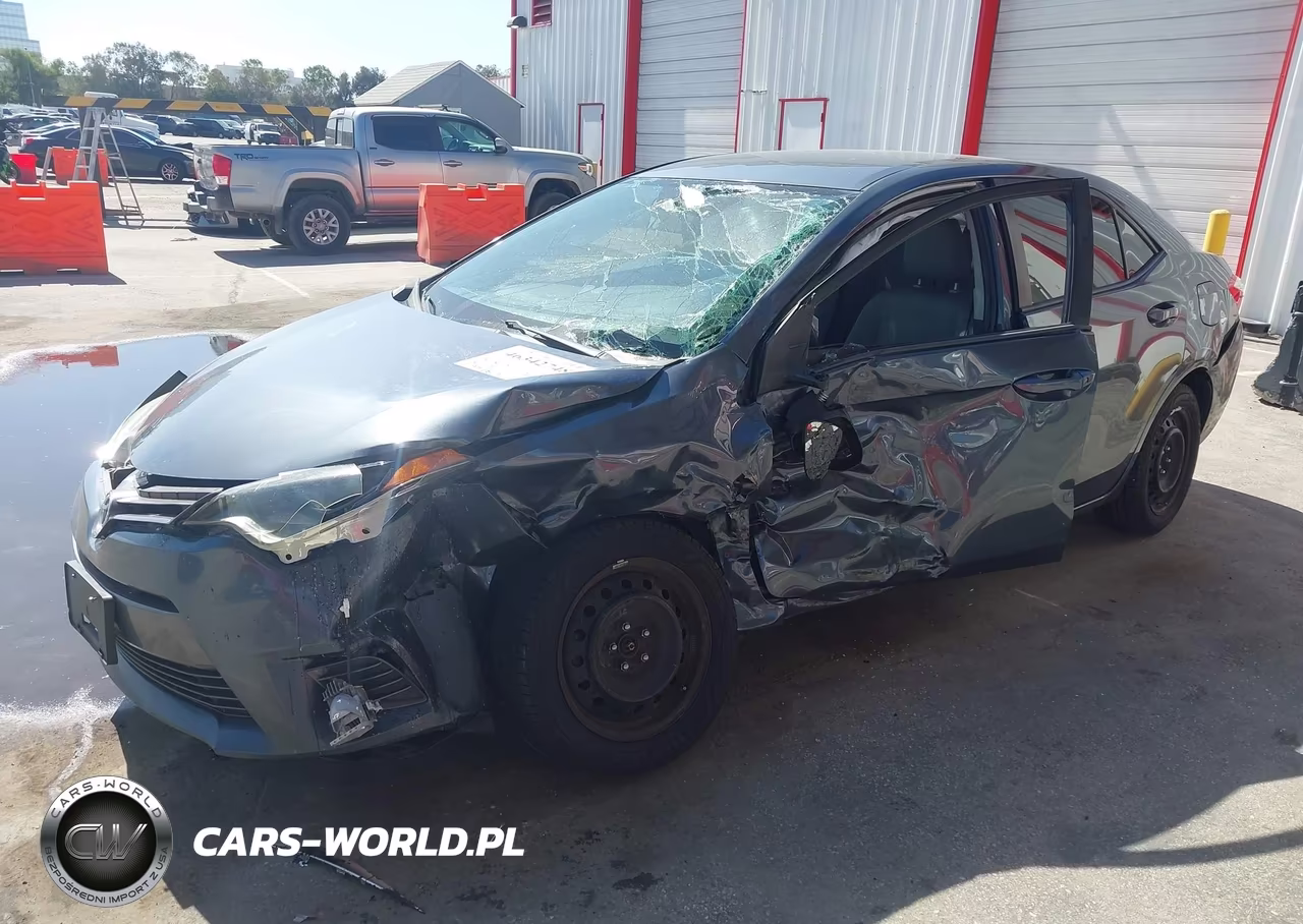 2016 Toyota Corolla Le VIN:2T1BURHE3GC625588 - 2