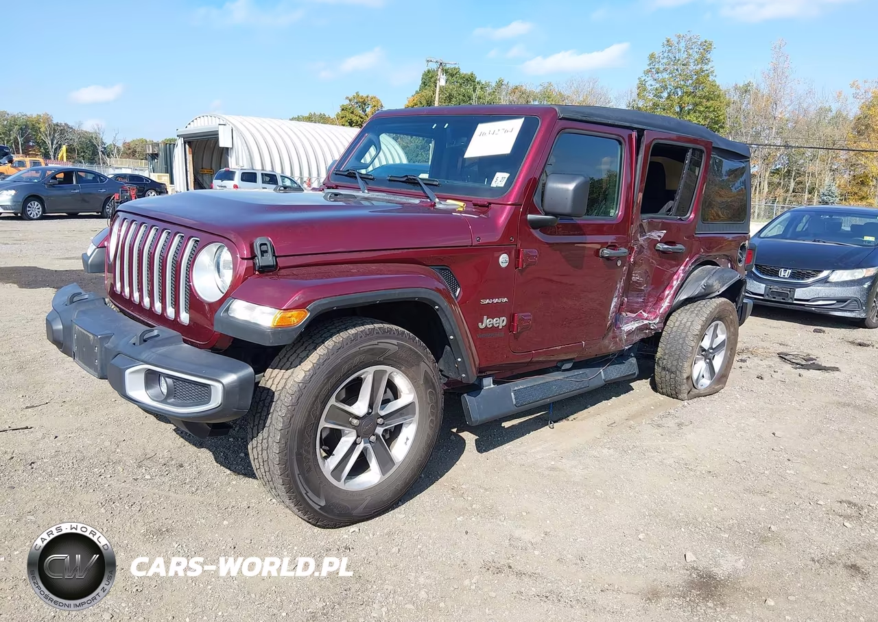 2022 Jeep Wrangler Unlimited Sahara 4X4 VIN:1C4HJXEG1NW120229 - 2