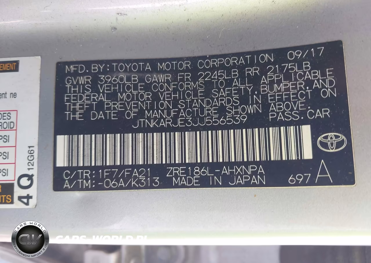 2018 Toyota Corolla Im VIN:JTNKARJE3JJ556539 - 9