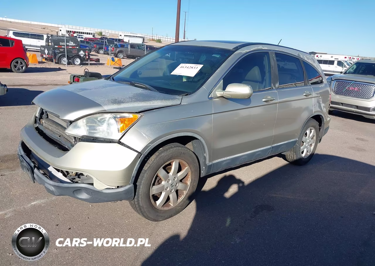 2008 Honda Cr-V Ex-L VIN:JHLRE48768C073758 - 2