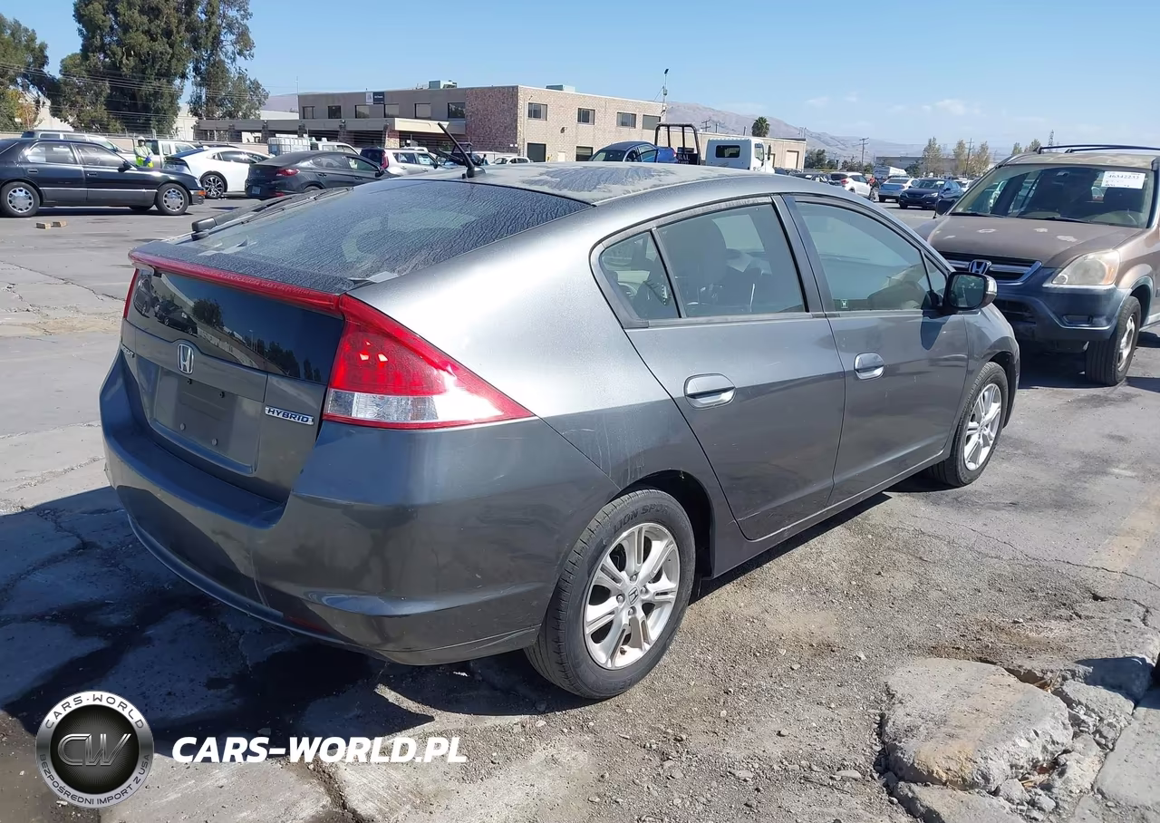 2010 Honda Insight Ex VIN:JHMZE2H76AS024877 - 4
