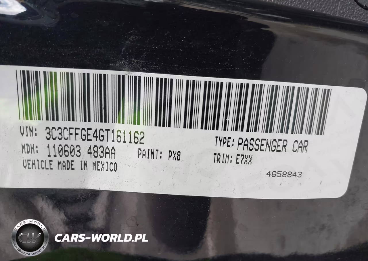 2016 Fiat 500E Battery Electric VIN:3C3CFFGE4GT161162 - 9