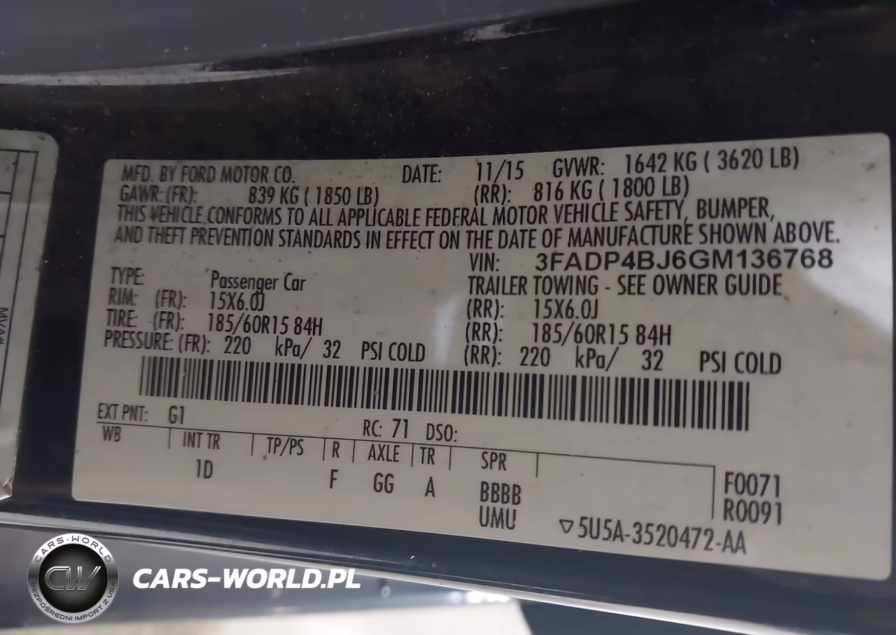 2016 Ford Fiesta Se VIN:3FADP4BJ6GM136768 - 9