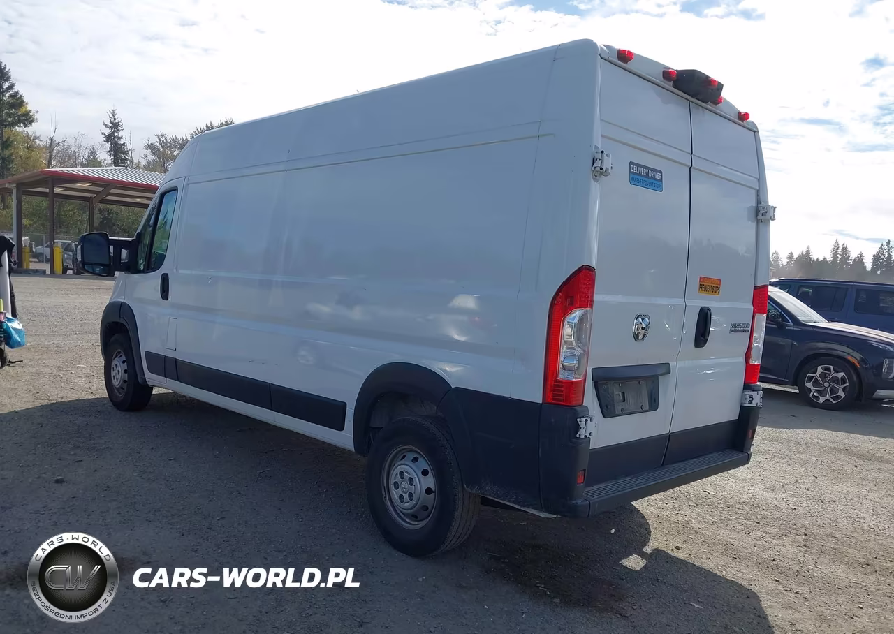 2023 Ram Promaster 2500 High Roof 159 Wb VIN:3C6LRVDG4PE567957 - 3