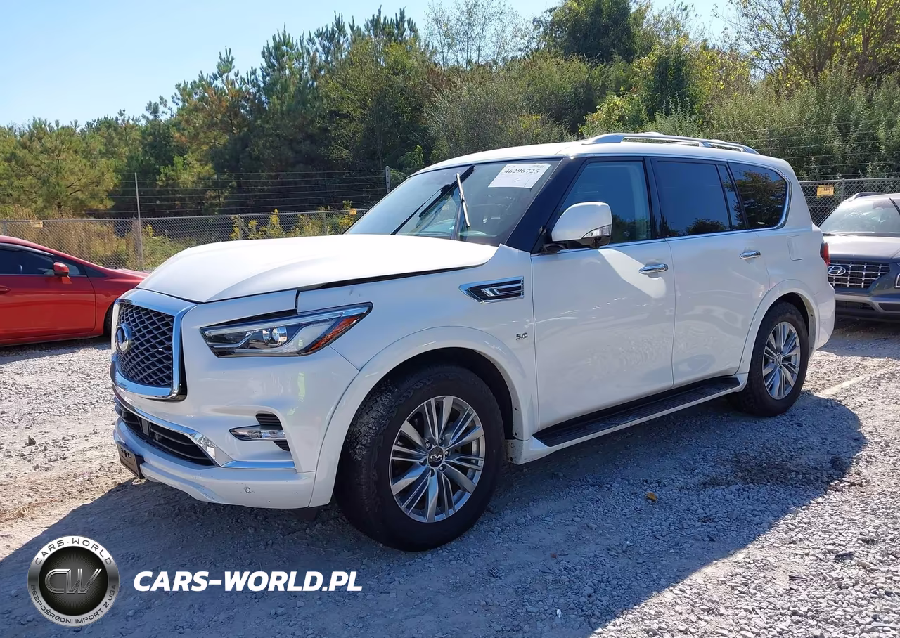 2020 Infiniti Qx80 Luxe VIN:JN8AZ2NFXL9701331 - 2