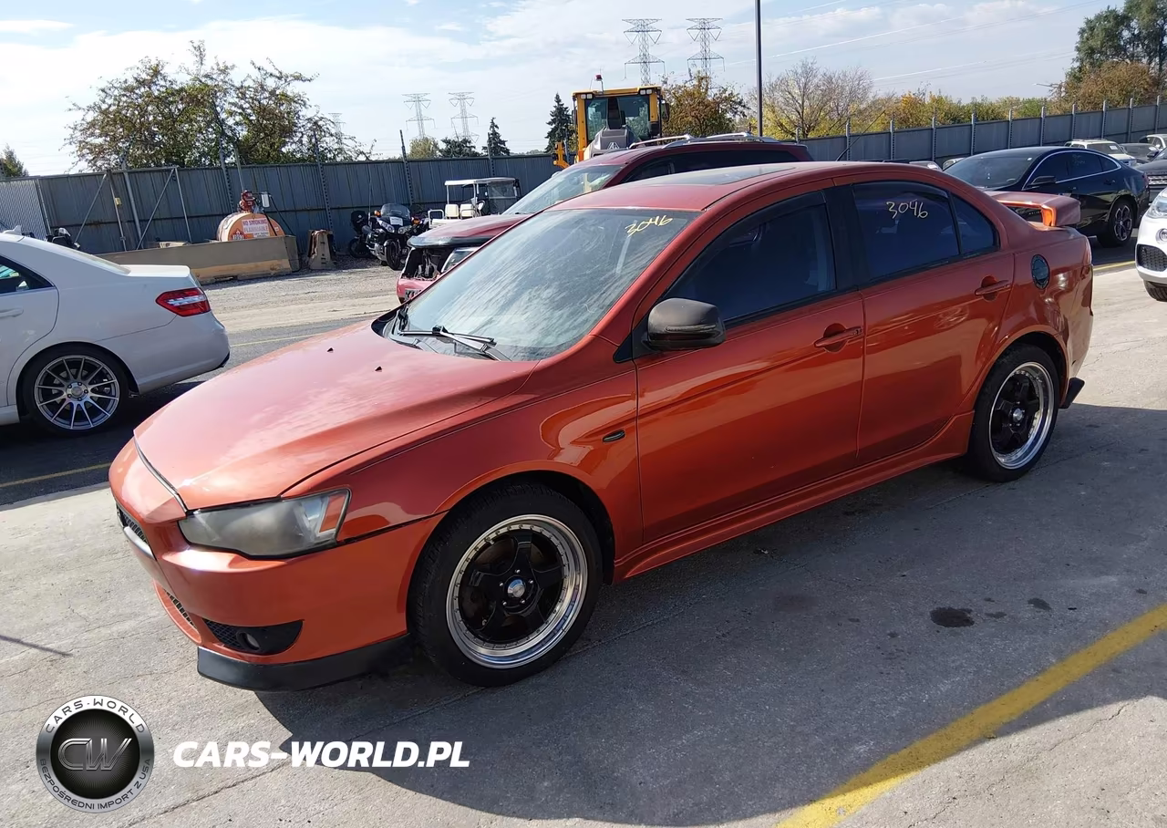 2009 Mitsubishi Lancer Gts VIN:JA3AU86W39U022890 - 2