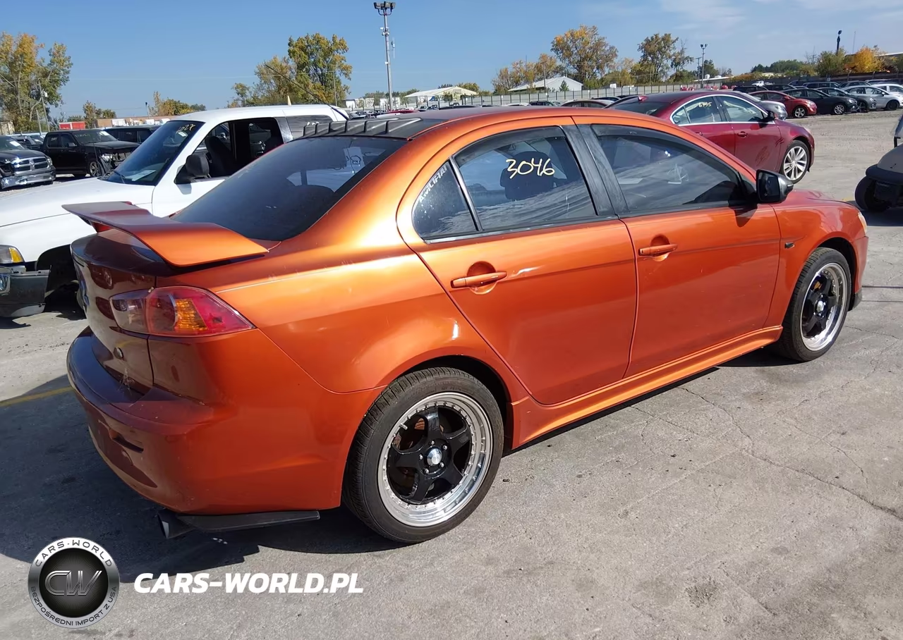 2009 Mitsubishi Lancer Gts VIN:JA3AU86W39U022890 - 4