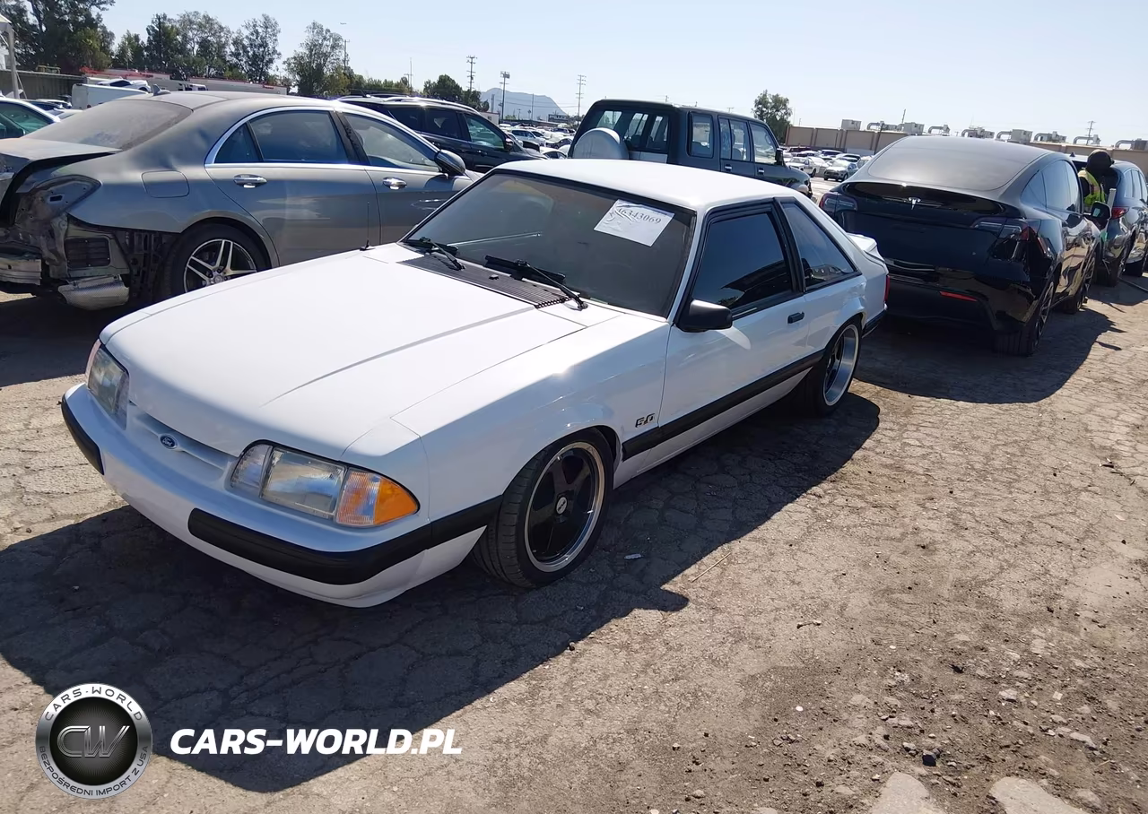 1991 Ford Mustang Lx VIN:1FACP41E6MF112255 - 2