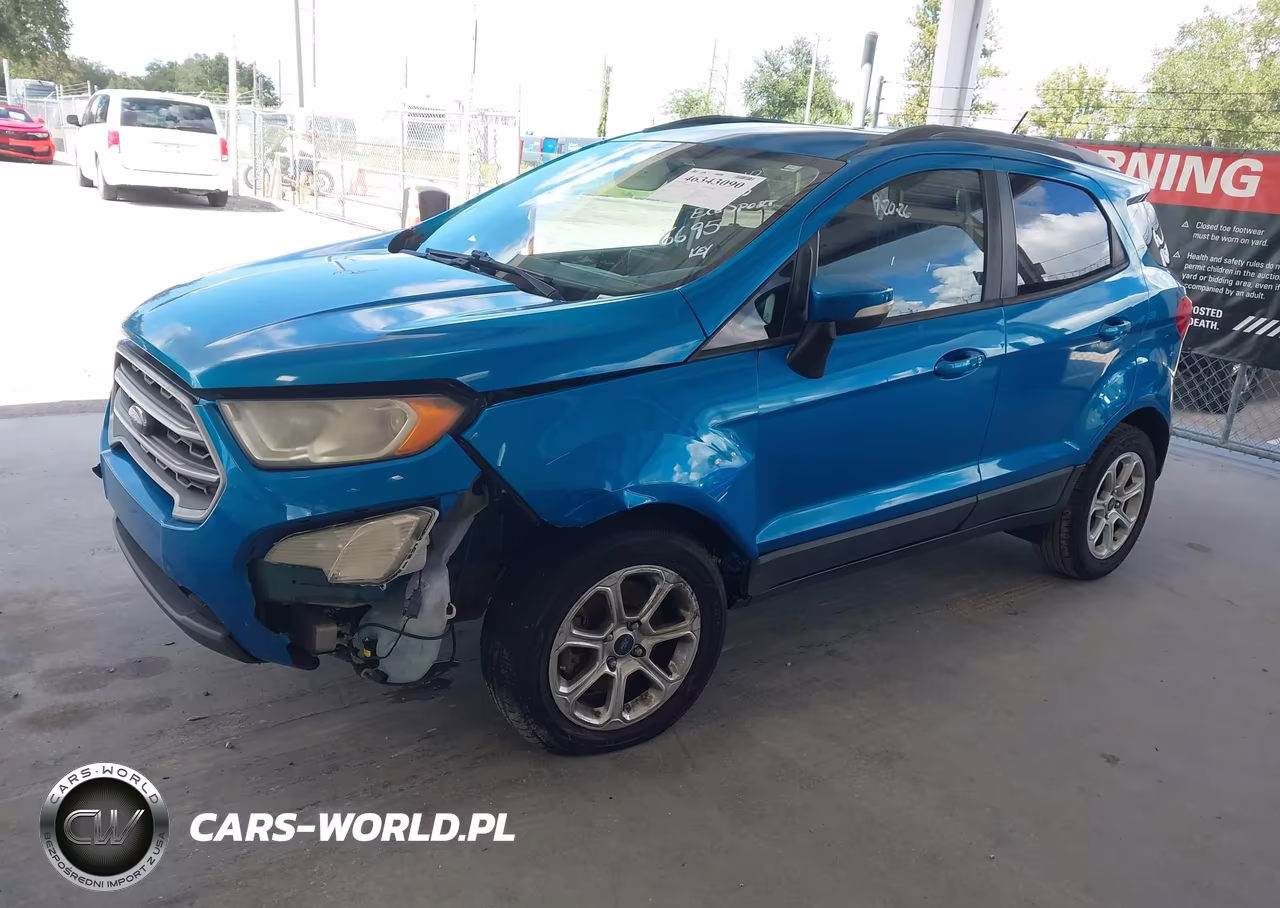 2018 Ford Ecosport Se VIN:MAJ3P1TE6JC166695 - 2