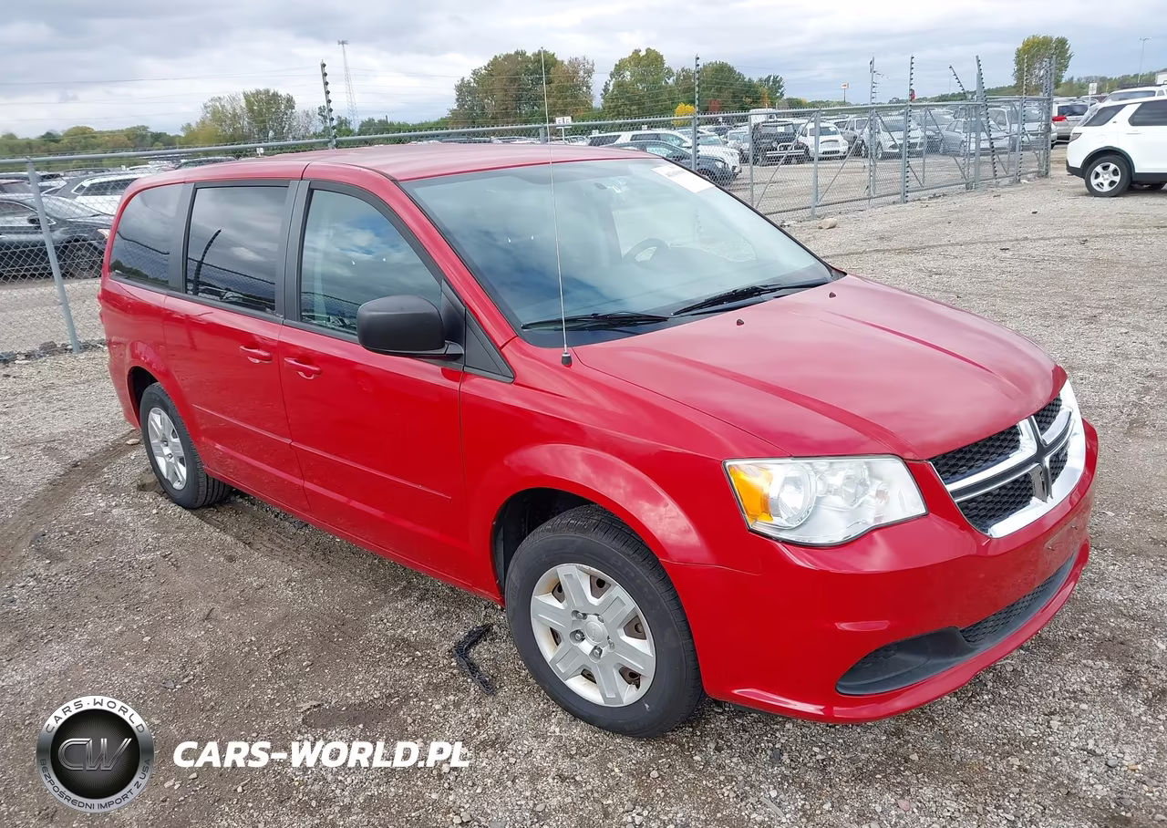 2012 Dodge Grand Caravan Se-Avp VIN:2C4RDGBG5CR336543 - 1