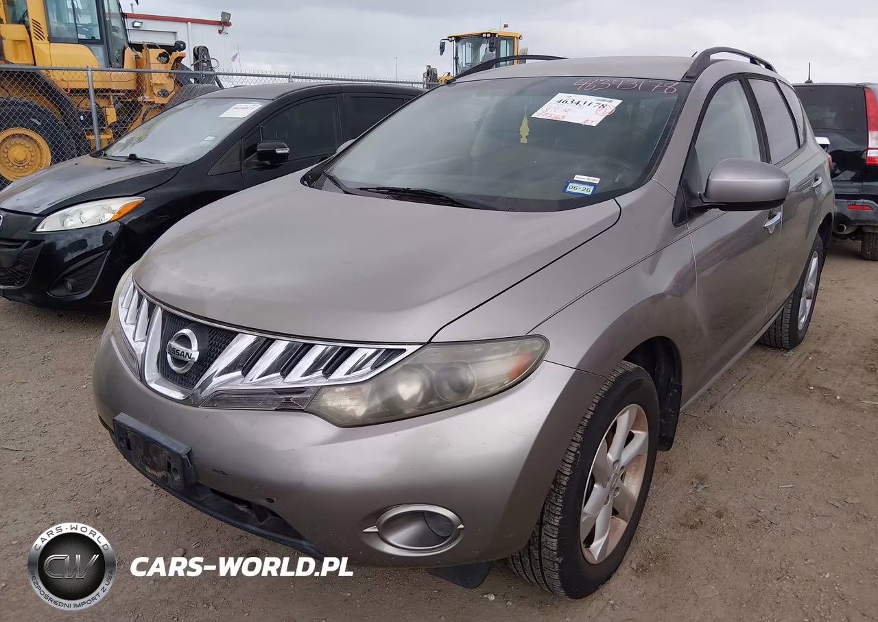 2009 Nissan Murano S VIN:JN8AZ18U19W103062 - 2