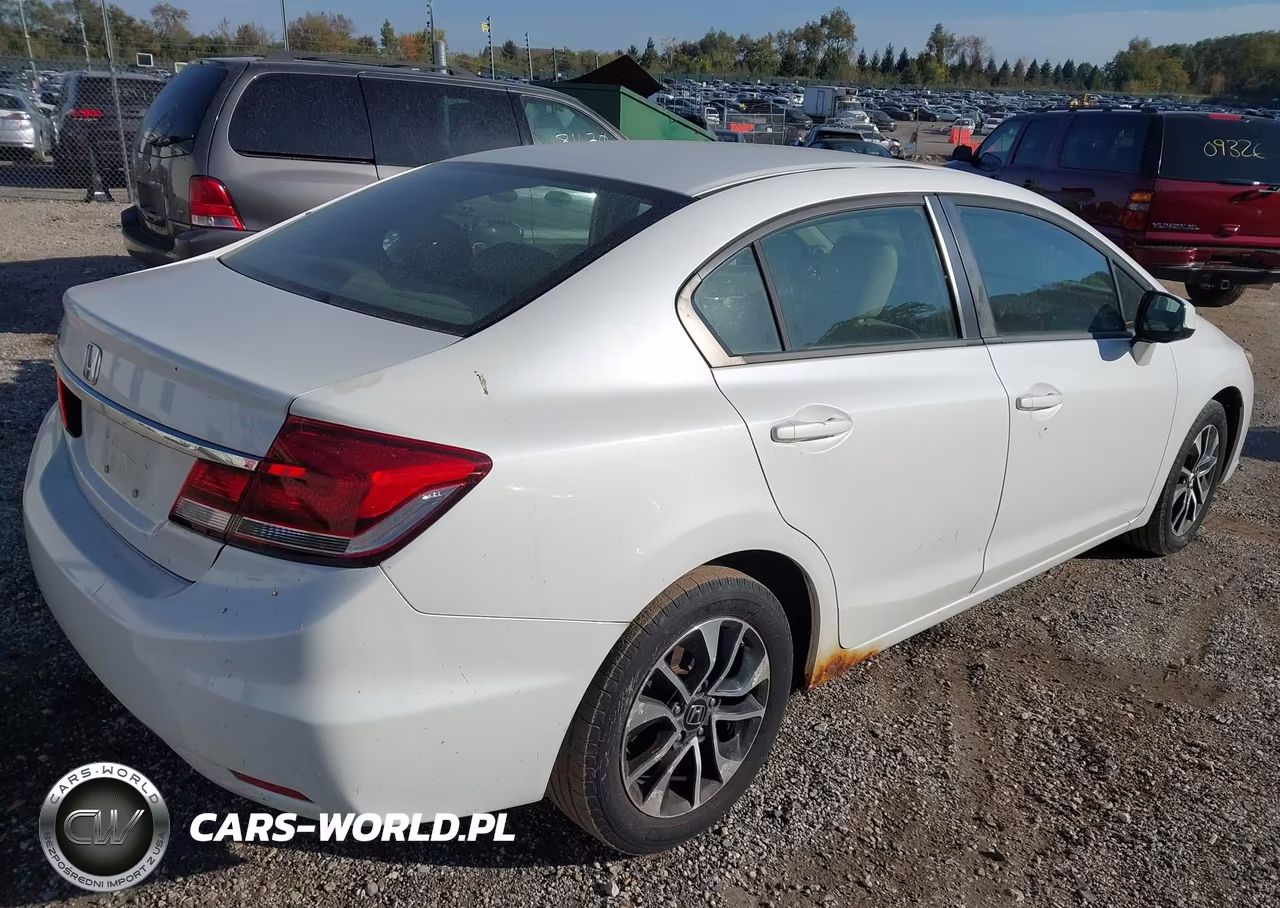2013 Honda Civic Ex-L VIN:19XFB2F93DE063760 - 4