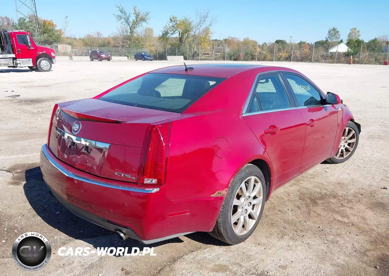 2008 Cadillac Cts Standard VIN:1G6DM577980125308 - 4