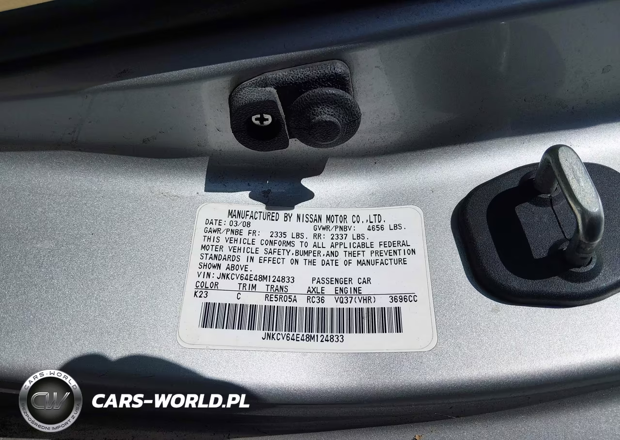 2008 Infiniti G37 Journey VIN:JNKCV64E48M124833 - 9
