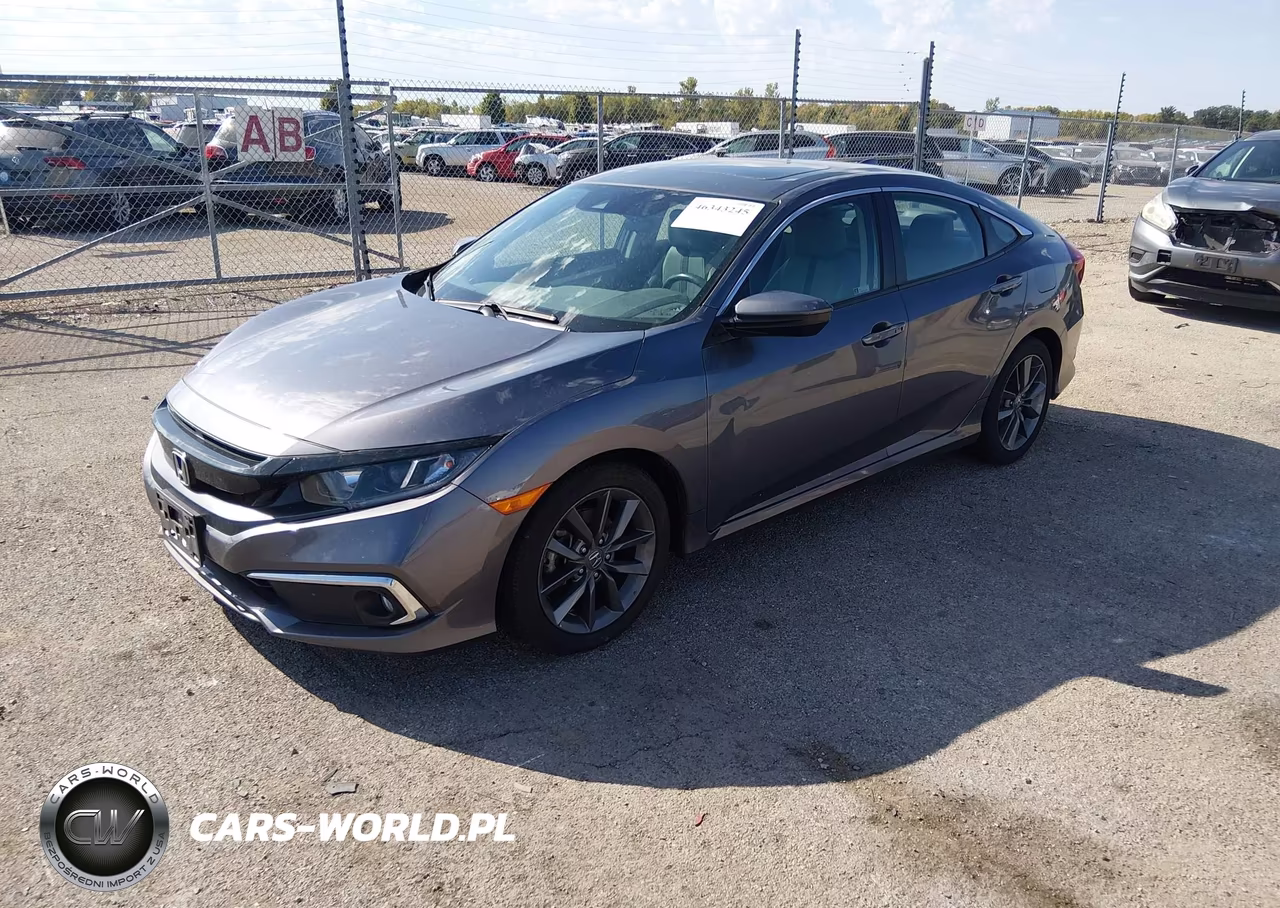 2020 Honda Civic Ex VIN:19XFC1F33LE016052 - 2