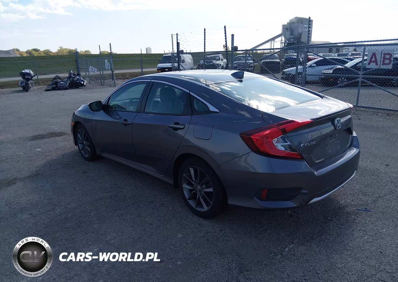2020 Honda Civic Ex VIN:19XFC1F33LE016052 - 3