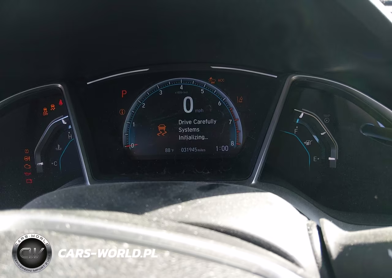 2020 Honda Civic Ex VIN:19XFC1F33LE016052 - 7