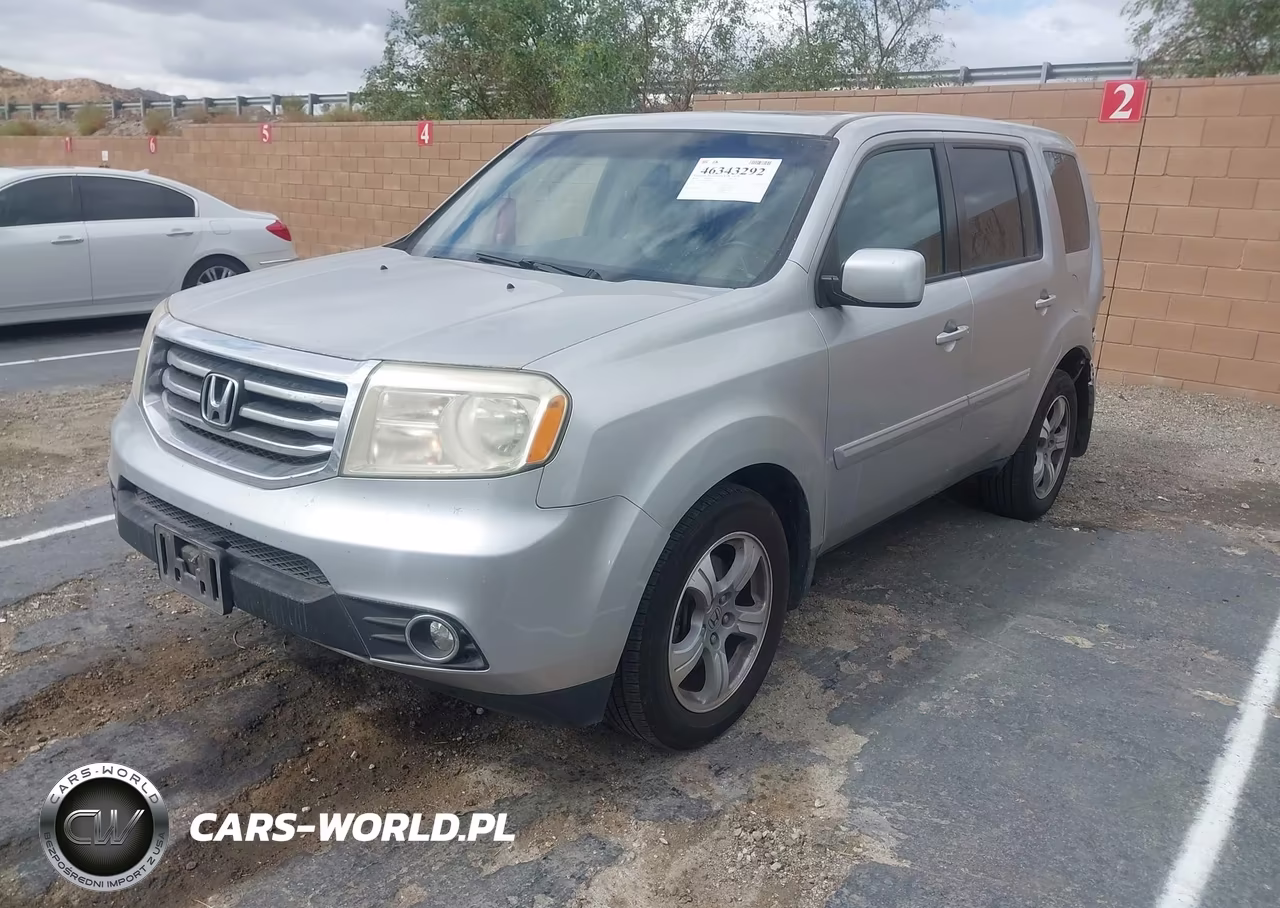 2014 Honda Pilot Ex-L VIN:5FNYF4H7XEB047703 - 2