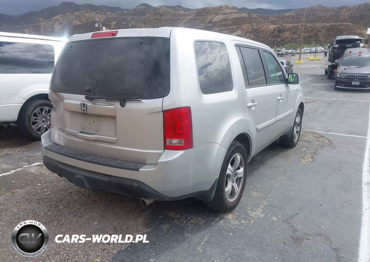 2014 Honda Pilot Ex-L VIN:5FNYF4H7XEB047703 - 4
