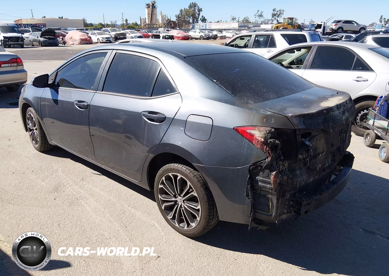 2016 Toyota Corolla S Plus VIN:5YFBURHE8GP555294 - 3
