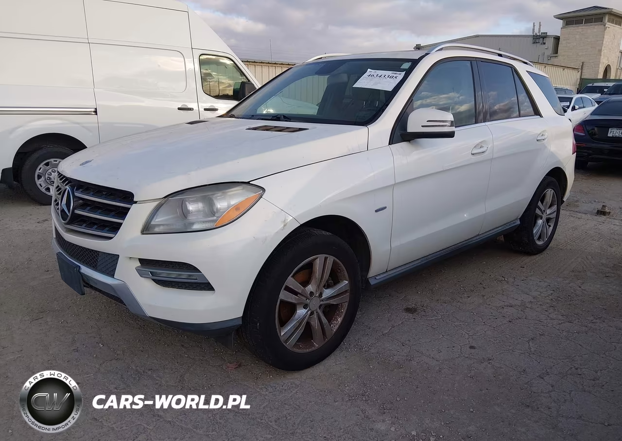 2012 Mercedes-Benz Ml 350 4Matic VIN:4JGDA5HB5CA037007 - 2