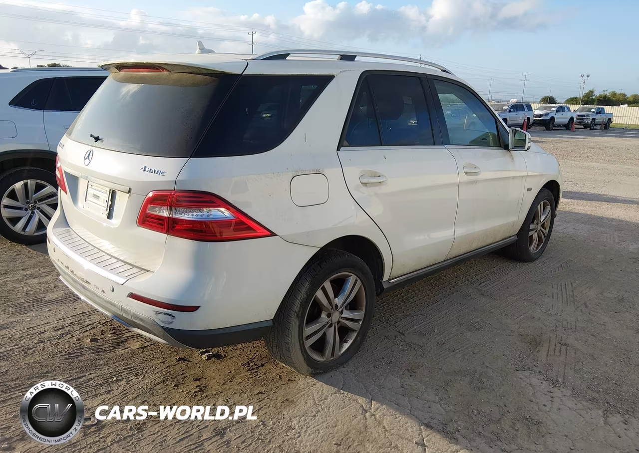 2012 Mercedes-Benz Ml 350 4Matic VIN:4JGDA5HB5CA037007 - 4
