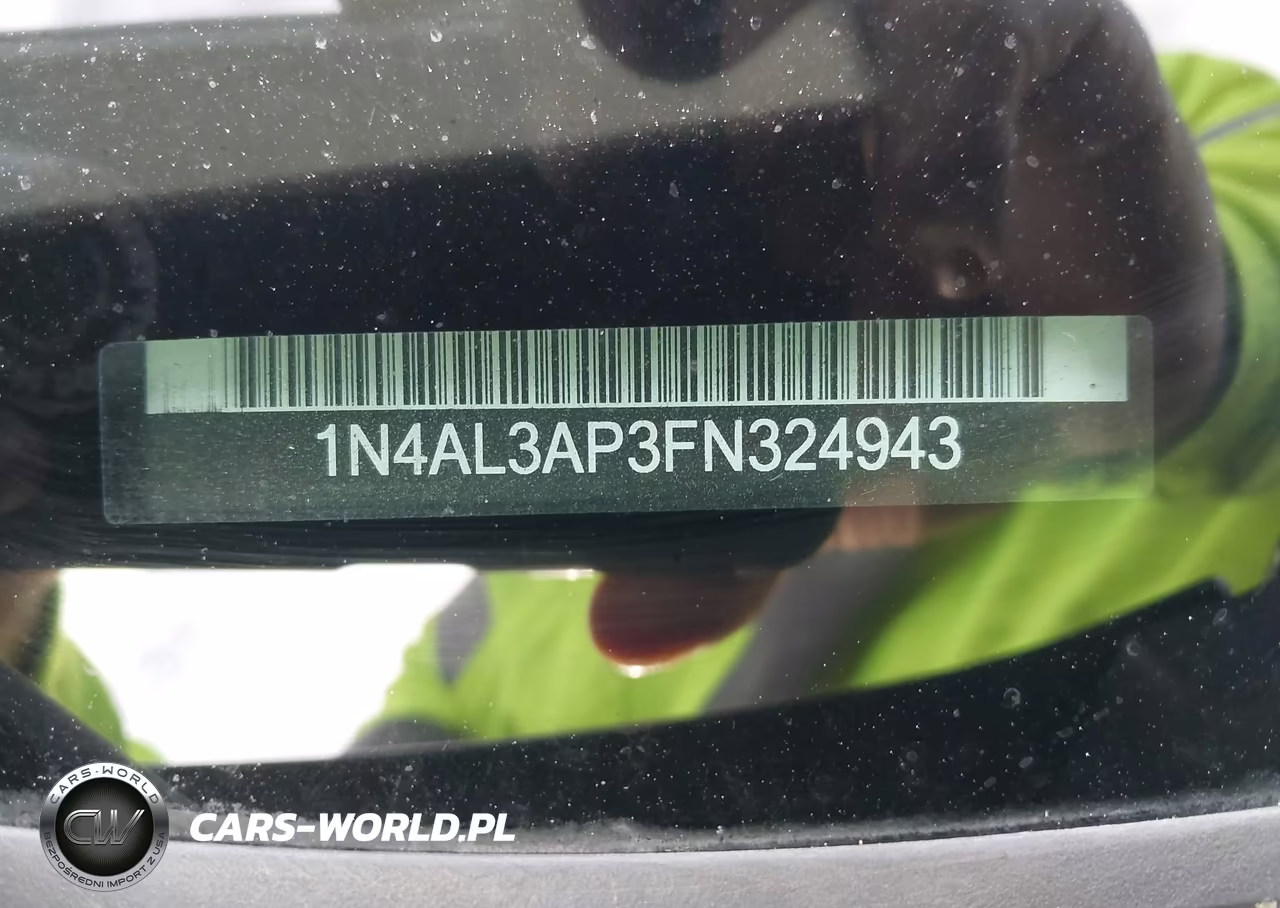 2015 Nissan Altima 2.5-2.5 S-2.5 Sl-2.5 Sv VIN:1N4AL3AP3FN324943 - 9
