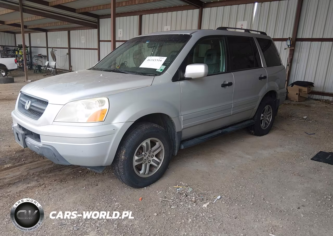 2004 Honda Pilot Ex-L VIN:2HKYF18574H617332 - 2