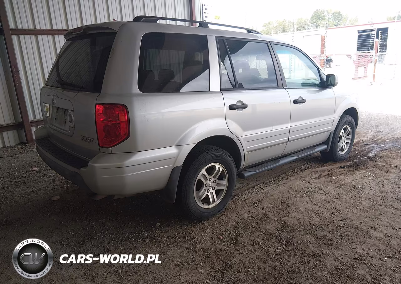 2004 Honda Pilot Ex-L VIN:2HKYF18574H617332 - 4