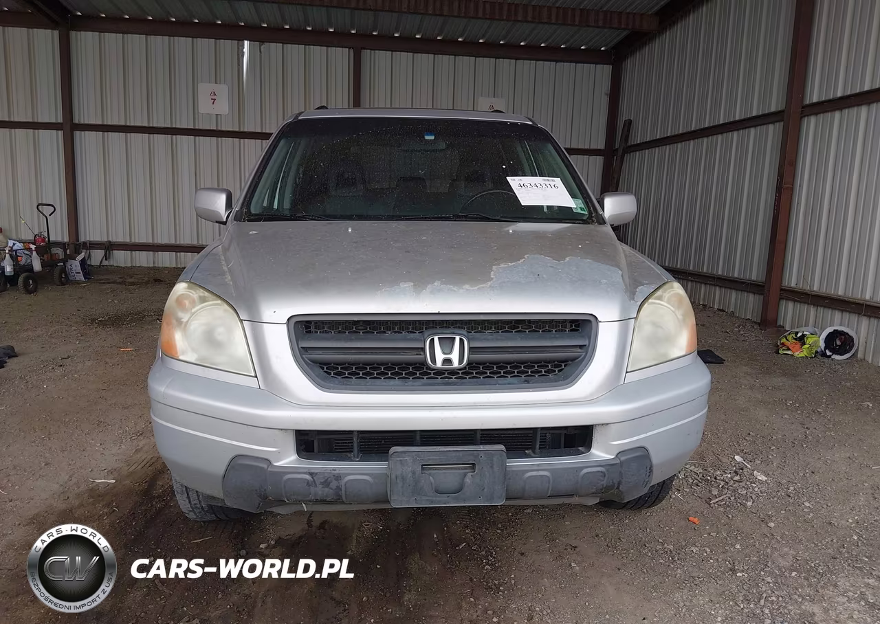 2004 Honda Pilot Ex-L VIN:2HKYF18574H617332 - 6
