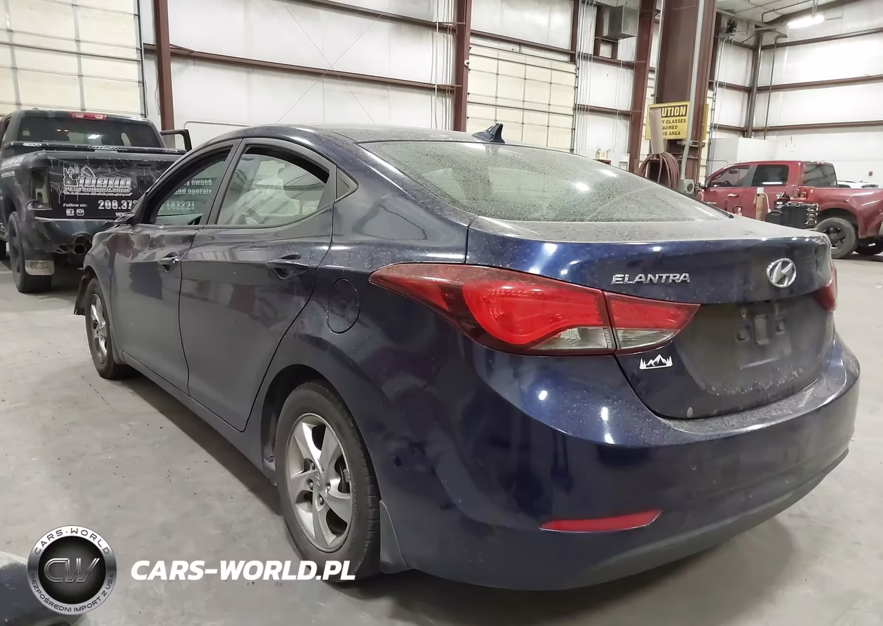2014 Hyundai Elantra Se VIN:5NPDH4AE9EH535365 - 3